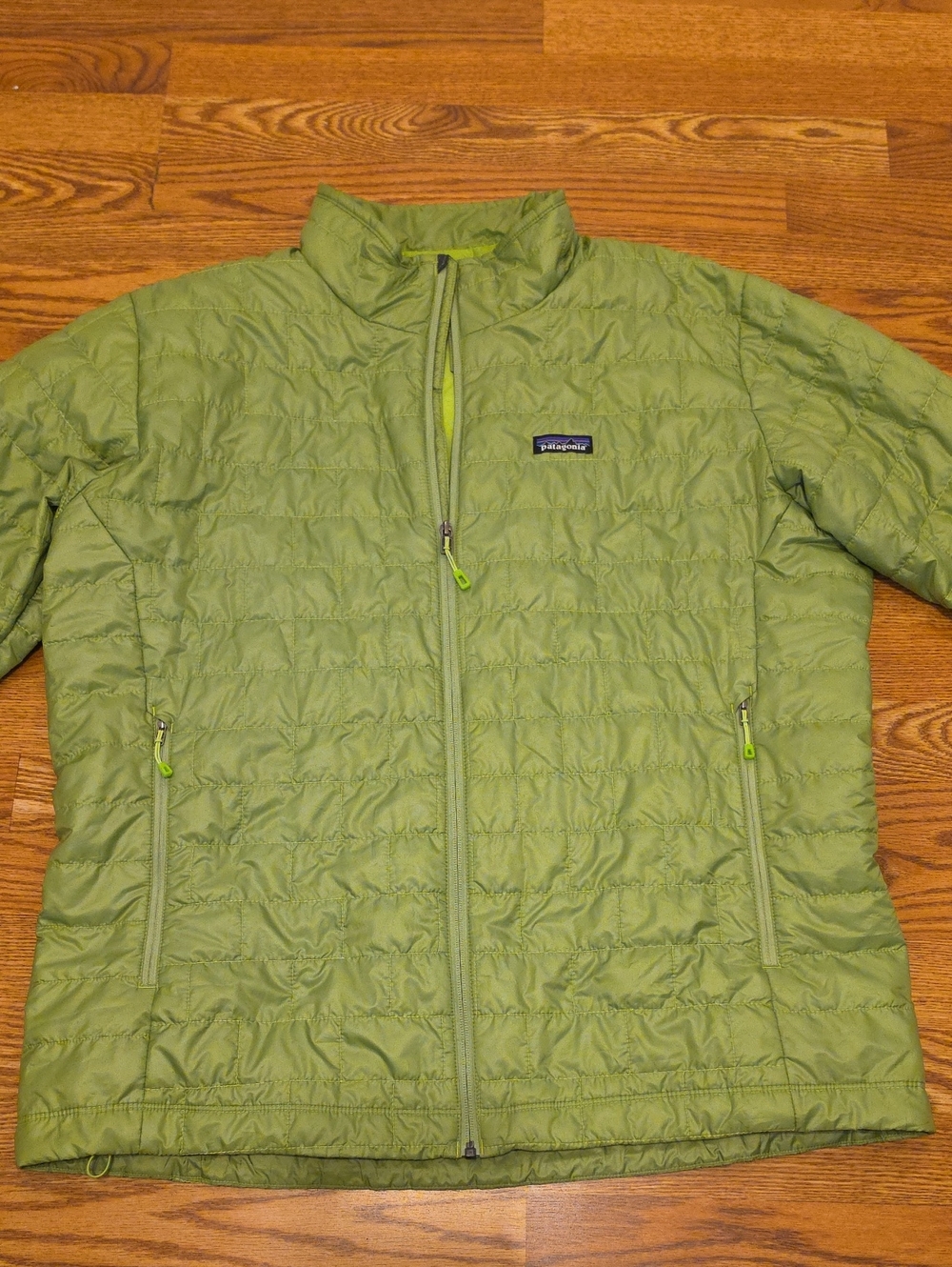 Patagonia Quilted Jacket in Lime